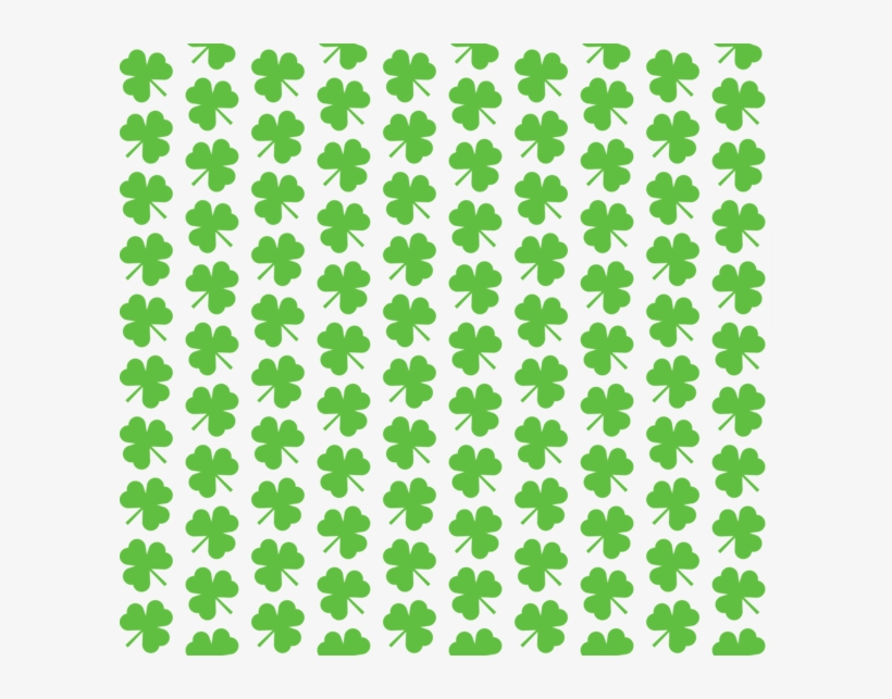 Large Transparent Shamrocks For Wallpaper Png Clipart - St Patricks Day Background, transparent png #8084840