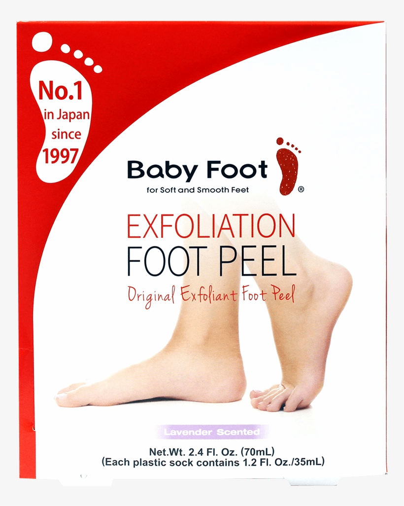 Baby Foot Original Exfoliant Foot Peel - Baby Foot Easy Pack, transparent png #8085076