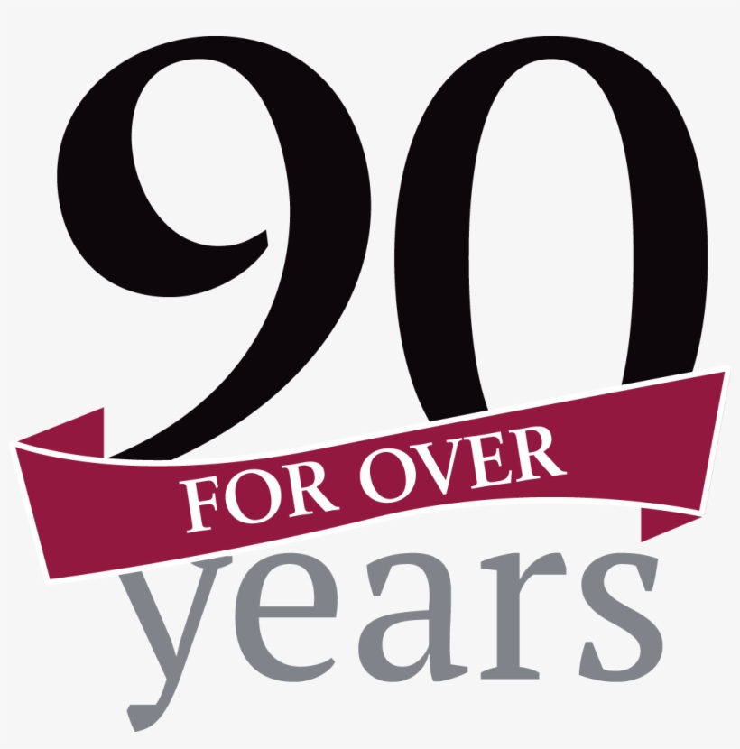 For Over 90 Years Logo, transparent png #8085393