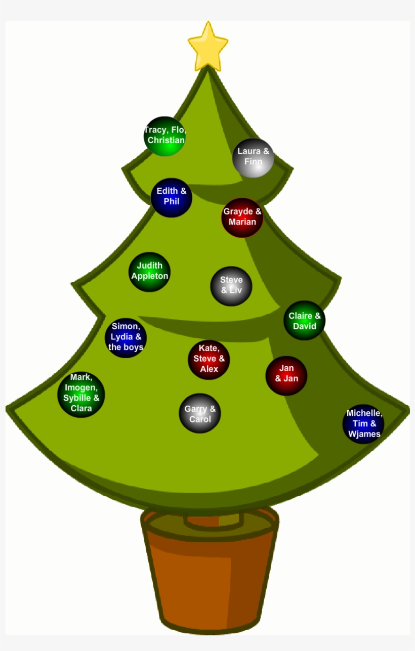 2015 Christmas Greetings From Blackshaw Head - Christmas Tree, transparent png #8085394