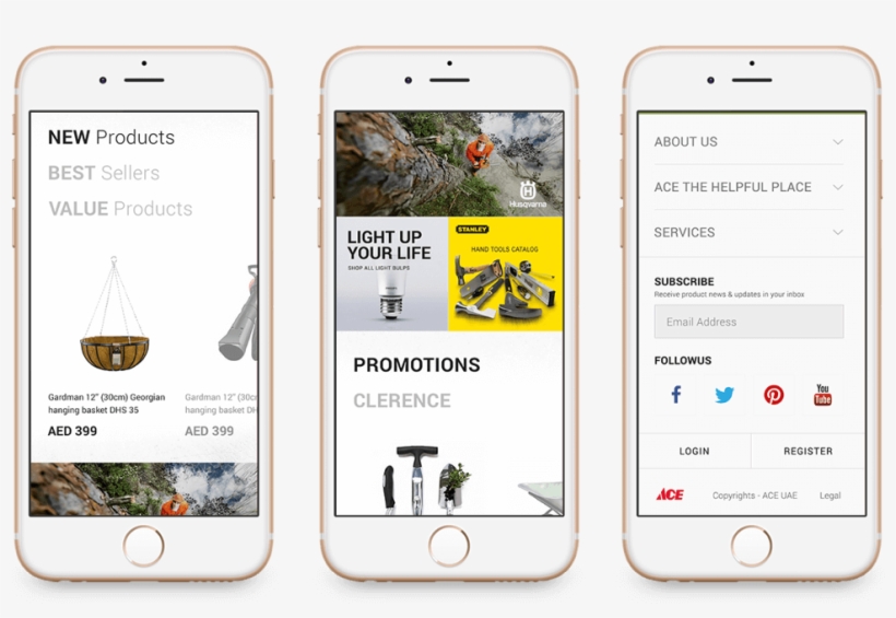 Ace Hardware Website On Mobile - Iphone, transparent png #8085500