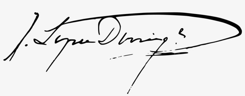 Firma De José López Domínguez - Handwriting, transparent png #8086148