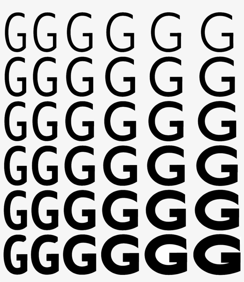 Gingham Variable Font With Continuous Variation Along - Variable Font, transparent png #8086342