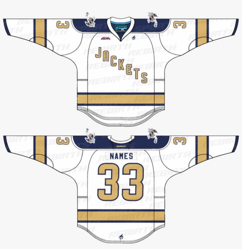Georgia Tech Hockey - Sports Jersey, transparent png #8086645