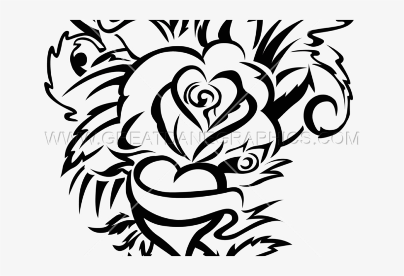 Love Tattoo Clipart Png Format - Decalque Para Tatuagem, transparent png #8088690