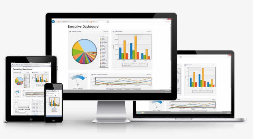 Responsive Dashboards In Html5 - Web Design, transparent png #8088735