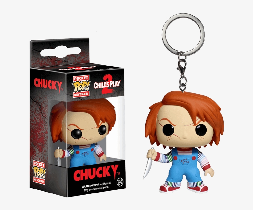 Chucky Pocket Pop Keychain - Pop Toys Horror, transparent png #8089132