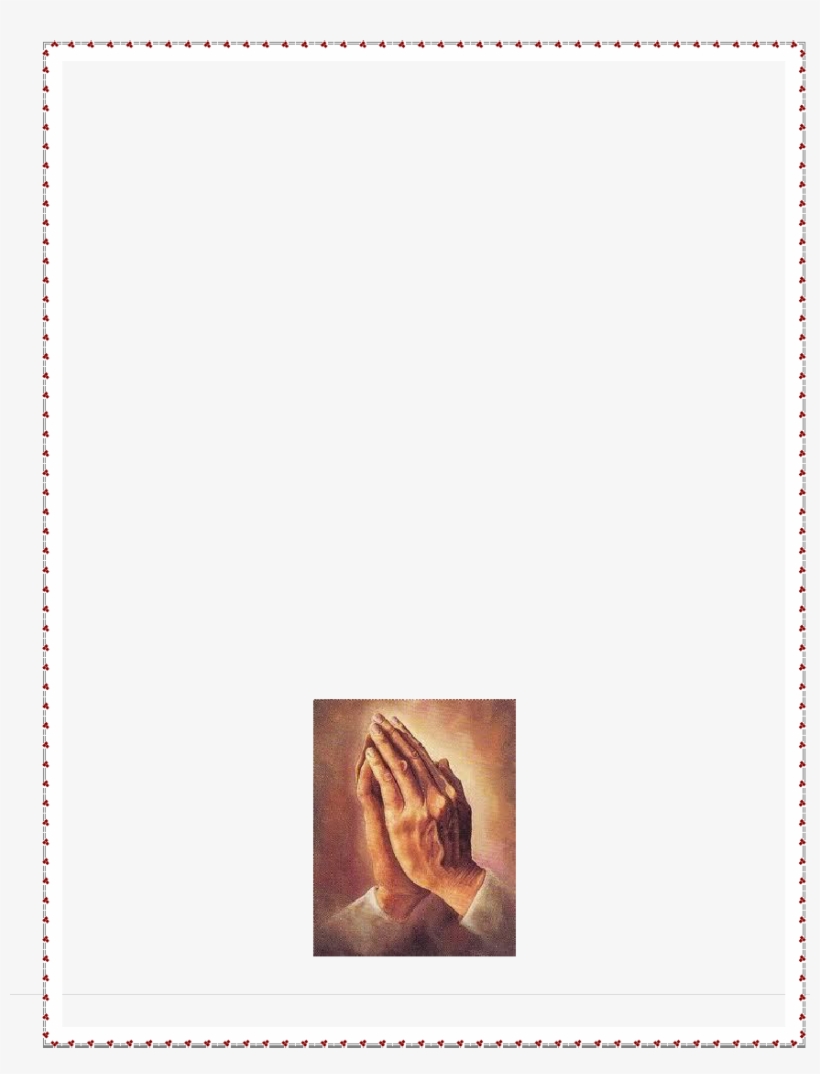 Can Be Fulfilled Through Worshipping/prayers To Other - Praying Hands, transparent png #8089337