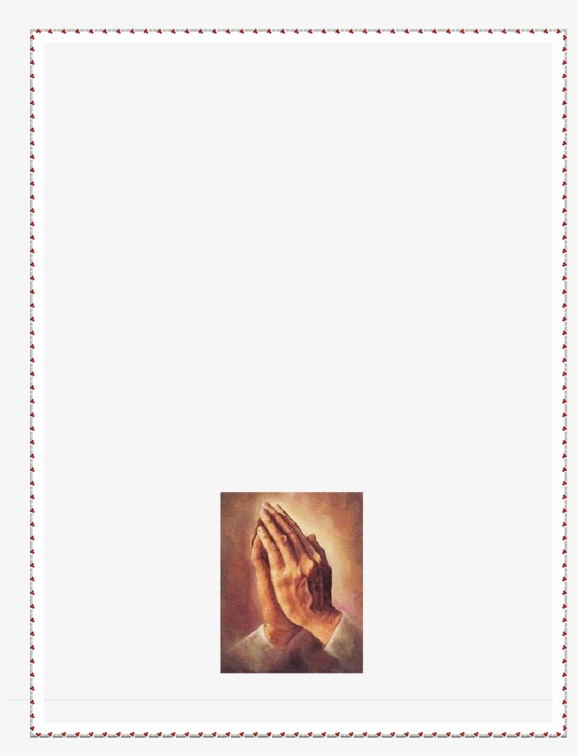 Can Be Fulfilled Through Worshipping/prayers To Other - Praying Hands, transparent png #8089337
