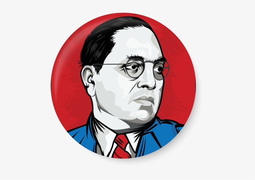 Ambedkar, Jay Bhim,magnet,fridge Magnet,ambedkar Magnet - Sticker Ambedkar, transparent png #8090108