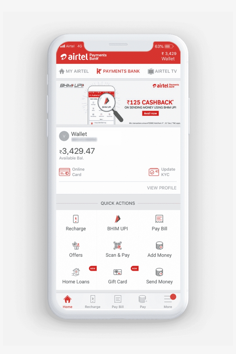 About Airtel Payments Bank - Mobile Phone, transparent png #8090318