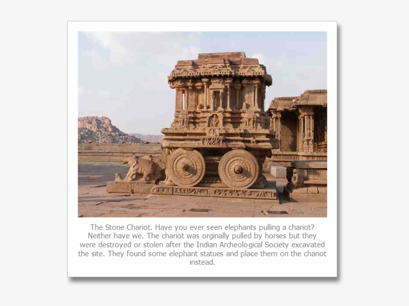 We - Hampi Temple, transparent png #8090652