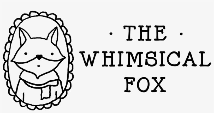 Whimsical-fox Logo H Black - Throw Pillow, transparent png #8090870
