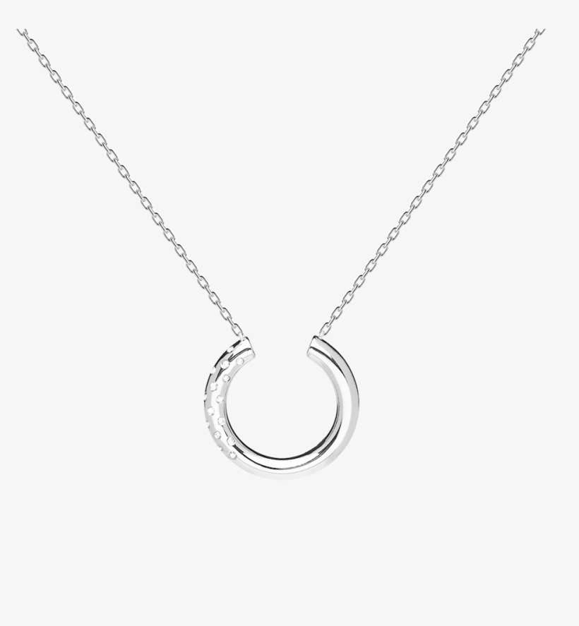 Isabella Silver Necklace - Necklace, transparent png #8092800