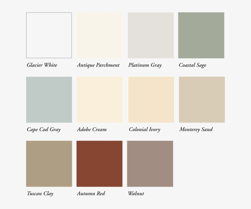 Color Palette - Satinwood Colours, transparent png #8093533