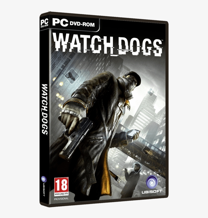 Pc Watch Dogs - Watch Dogs Pc Dvd Rom, transparent png #8093616