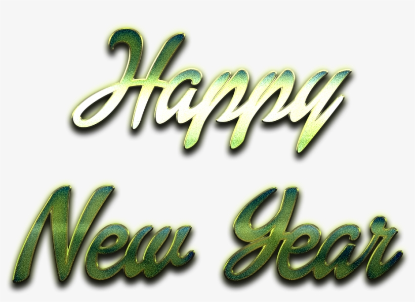 Happy New Year Letter Png File - Graphics, transparent png #8093756