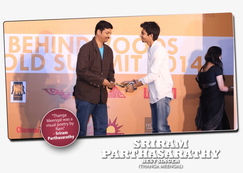 Behindwoods Gold Medal Winner - Event, transparent png #8093795