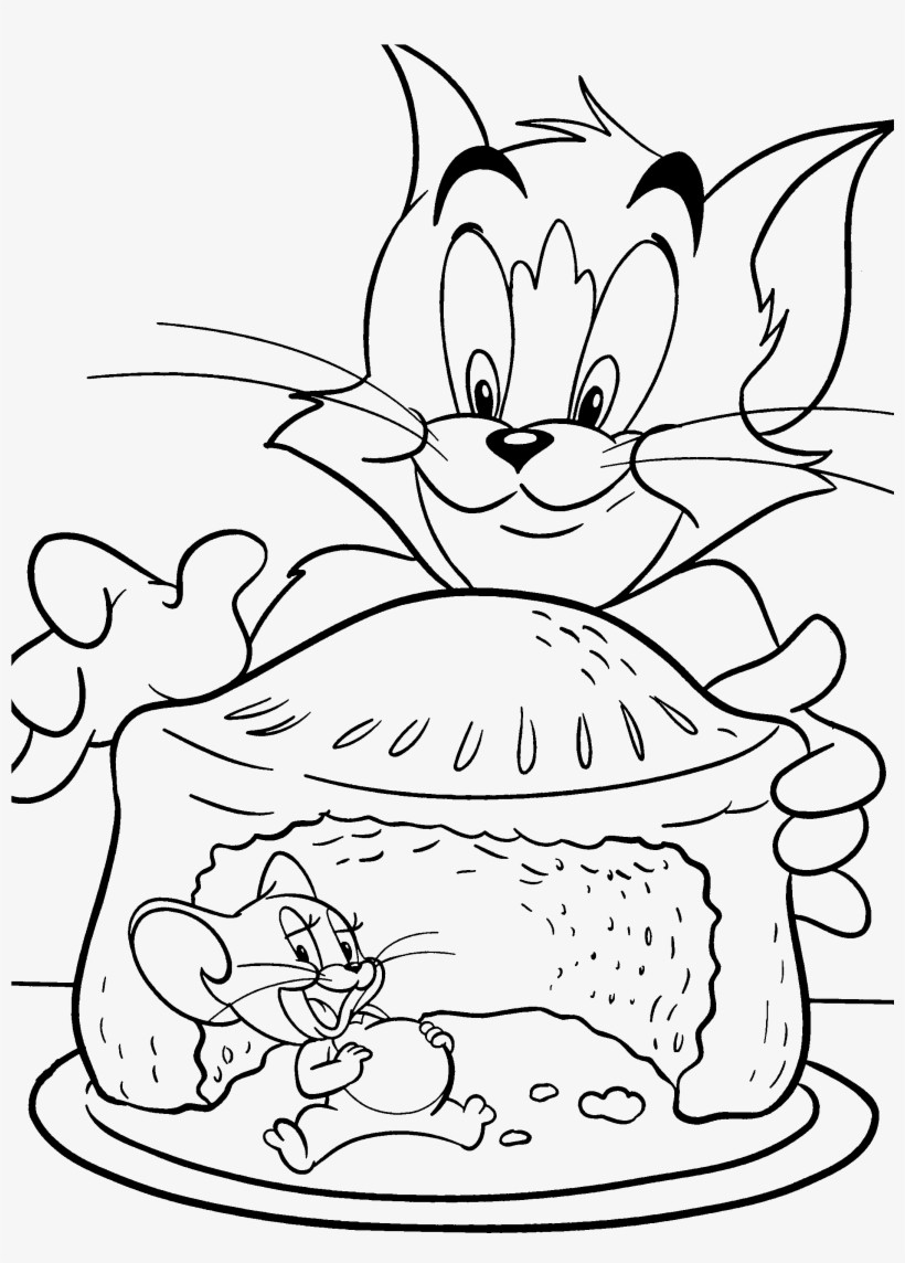 2130 X 2970 4 - Imagenes De Tom Y Jerry Para Colorear, transparent png #8094078