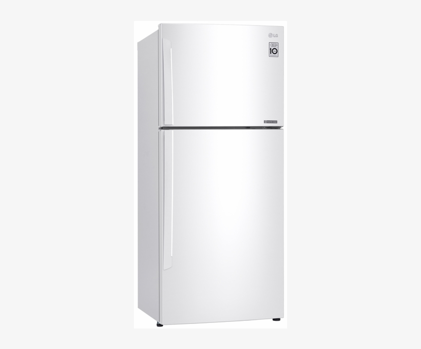 Lg 441l Top Mount Fridge With Door Cooling Gt-442wdc - Refrigerator, transparent png #8094673