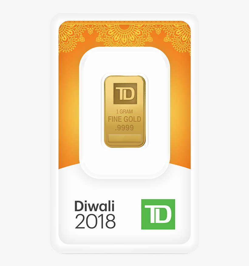 1 Gram Td Diwali Gold Bar - Ipod, transparent png #8094869