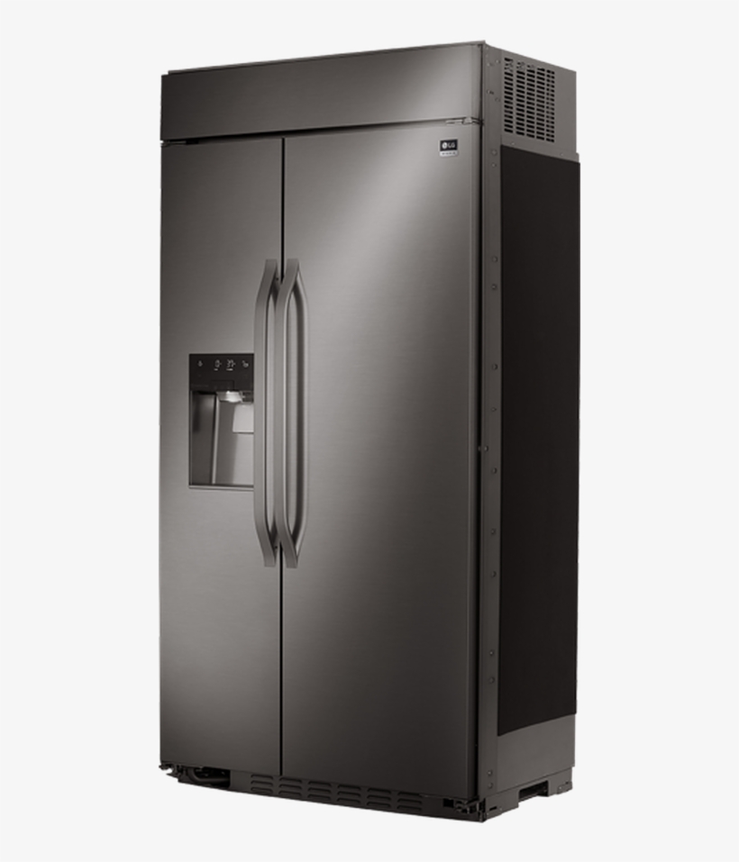 Side By Side Refrigerator Lssb2696bd 42in Lg Discontinued - Refrigerator, transparent png #8095068