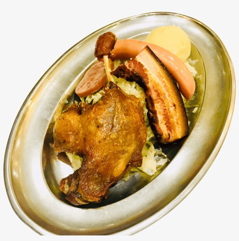 Confit Duck Sauerkraut - Sardines, transparent png #8095271