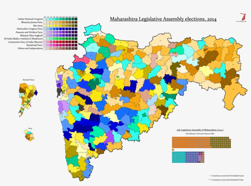 Maharashtra Election - Maharashtra Legislative Assembly Election 2014, transparent png #8096223
