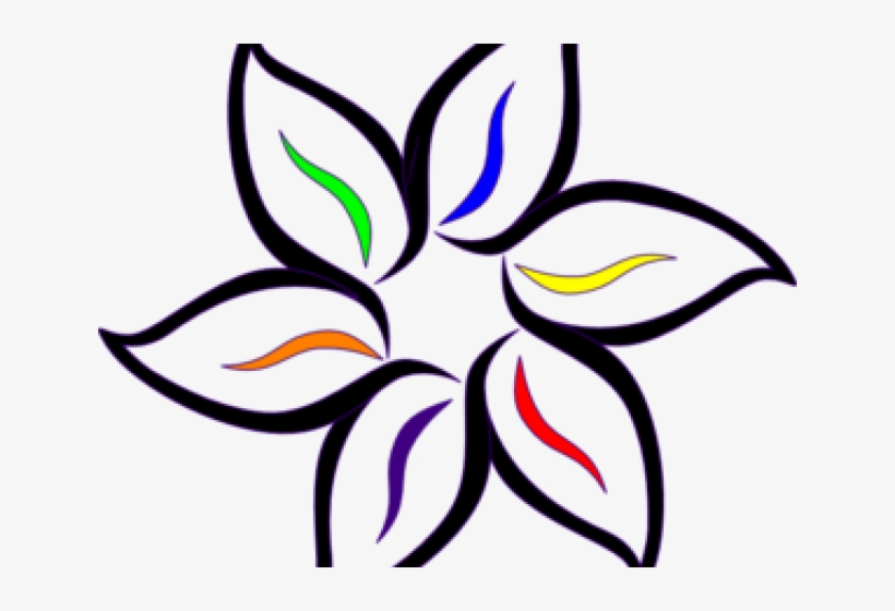 Simple Beautiful Drawings Flowers, transparent png #8096348