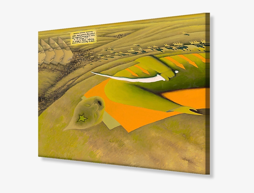 Death Of Commissar, Artist Nikolay Sazhin - Illustration, transparent png #8096351