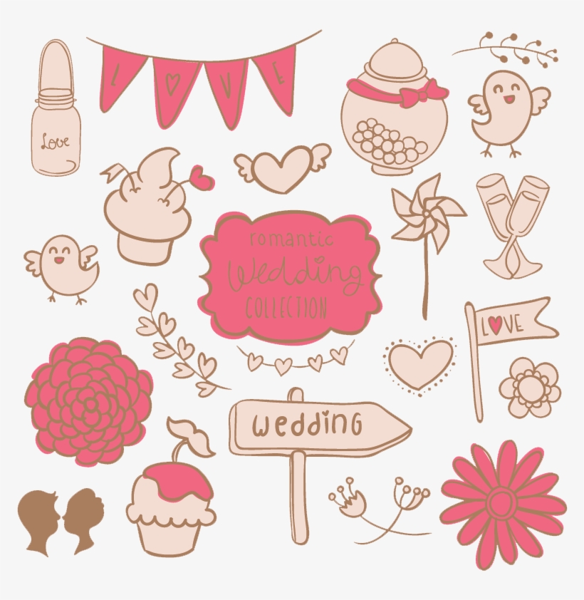 Wedding-designing - Vector Graphics, transparent png #8097371