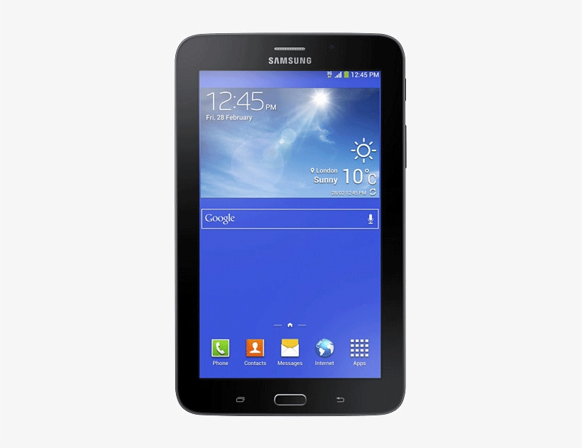 Picture Of Galaxy Tab 3 V - Samsung T116, transparent png #8097886