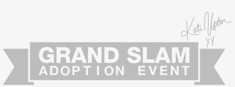 Grand Slam Logo W Sig Grey01-01 - Parallel, transparent png #8098134