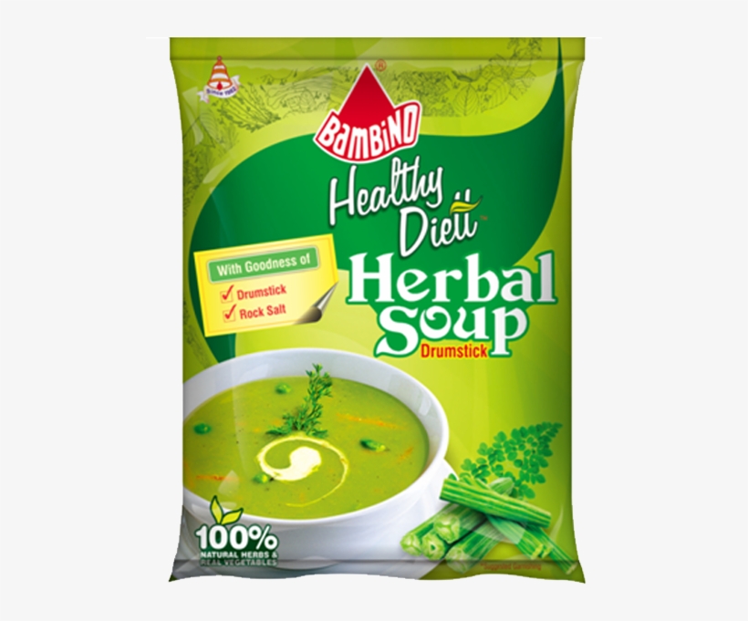 With Goodness Of Herbs & Rock Salt - Potage, transparent png #8098138