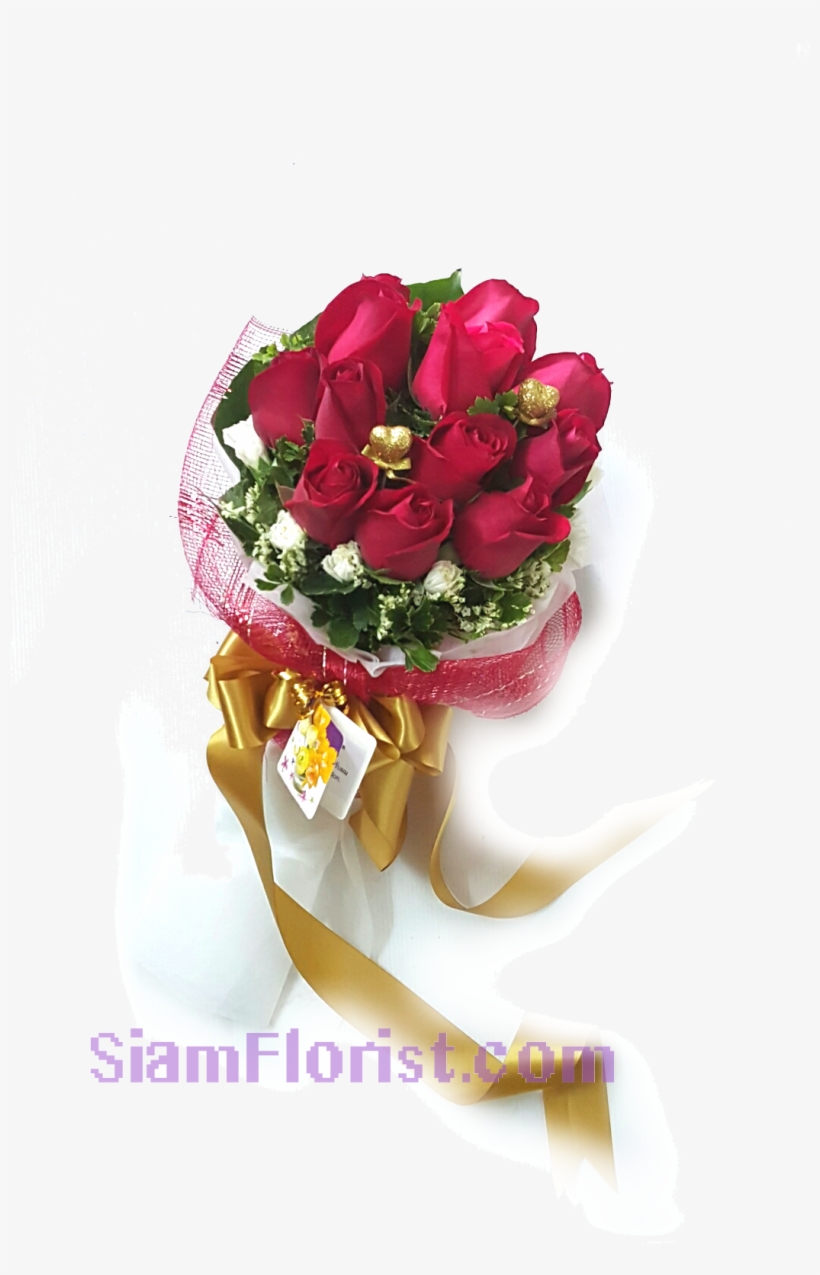1057 Bouquet Of Roses - Bouquet, transparent png #8098731