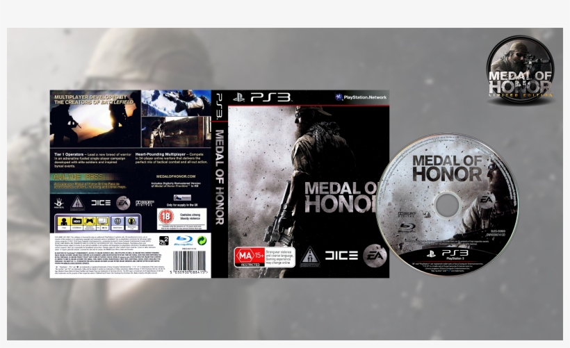 Medal Of Honor Medal Of Honor Limited Edition Ps3 Download - Gadget, transparent png #8099545
