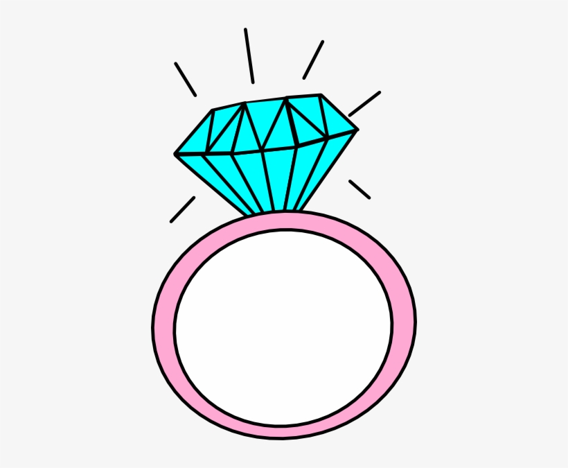 Diamond Ring - Cartoon Rings, transparent png #810456