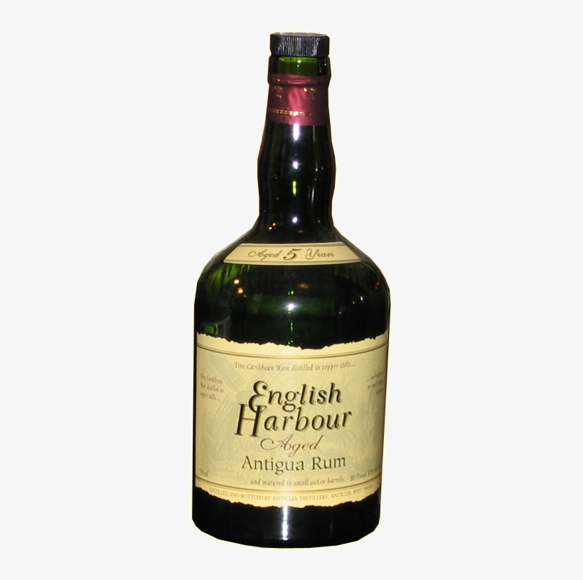 English Harbour 5 Year Rum - Bottle Of Rum Pirate, transparent png #810542