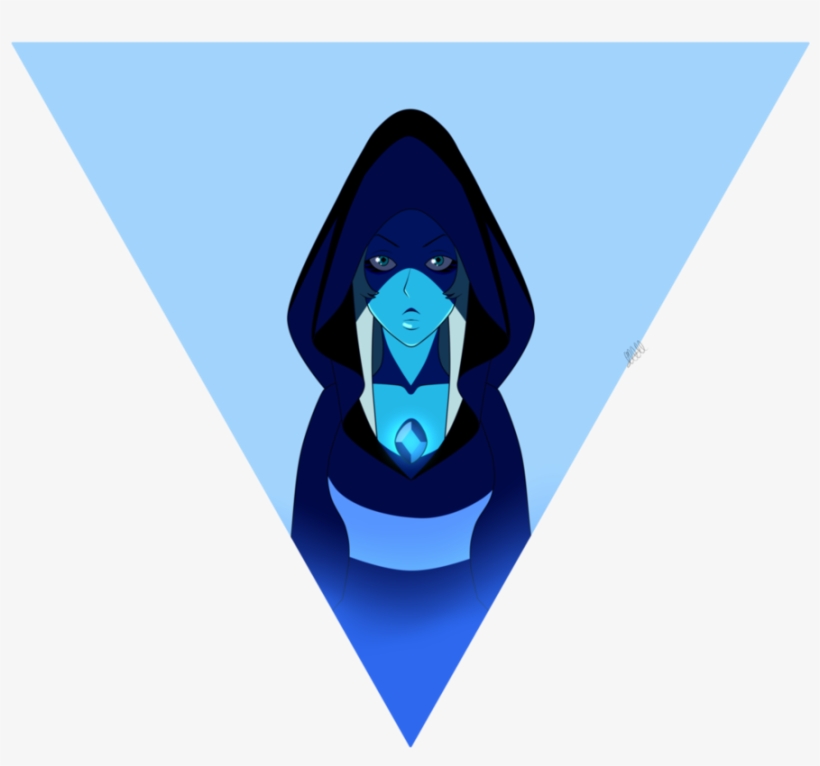 Blue Diamond Diamond Color Drawing - Transparent Steven Universe Blue Diamond, transparent png #810544