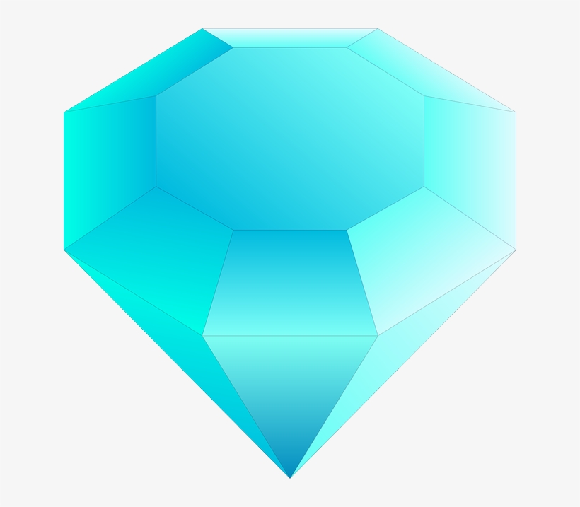 Blue, Symbol, Cartoon, Signs, Symbols, Diamond, Money - Precious Stone Clip Art, transparent png #810751