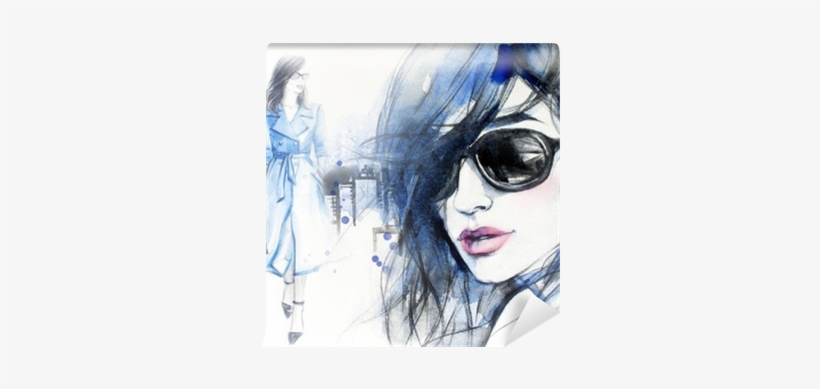 Woman In Coat - Abstract Woman, transparent png #810752