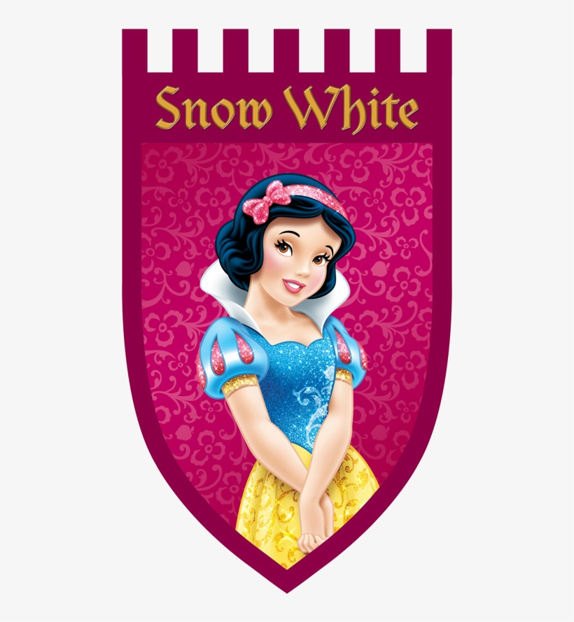 Snow White Flag - Disney Beach Towel Princess Purple Bath Towel 100%, transparent png #810828