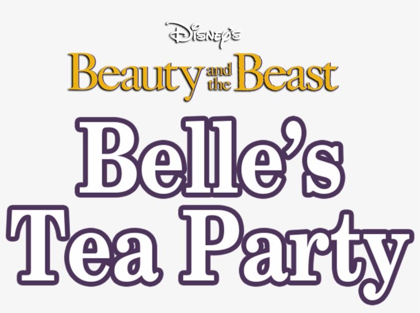 Beauty And The Beast - Beauty And The Beast: Belle's Tea Party, transparent png #810922