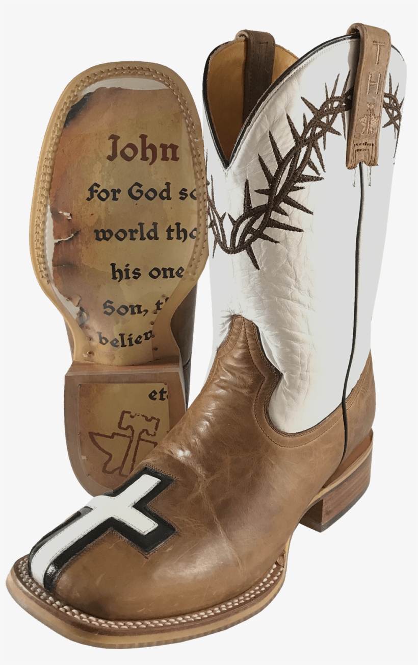 Tin Haul Men's Between Two Thieves John 3:16 Cowboy, transparent png #811269