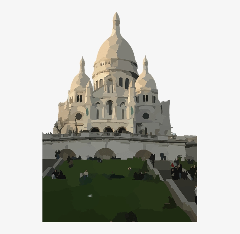 Download - Basilique Du Sacré-cœur, transparent png #811456