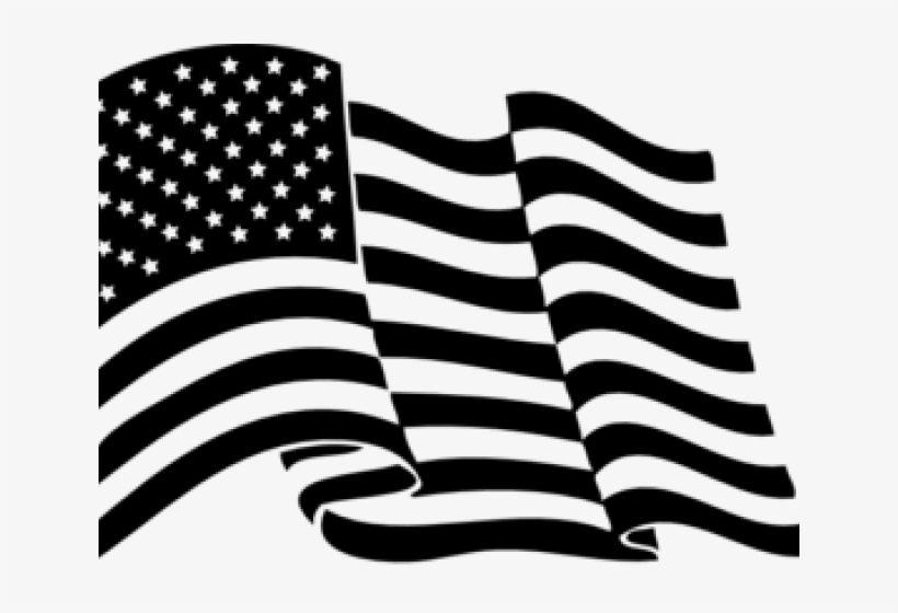 White Flag Cliparts - Flag Memorial Day Clip Art, transparent png #811480
