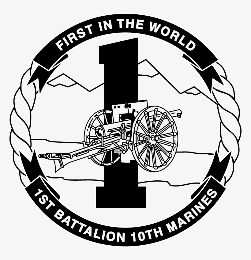 Usmc 1st Bn 10th Marines First In The World - Dad's Secret Stache Printable, transparent png #811843