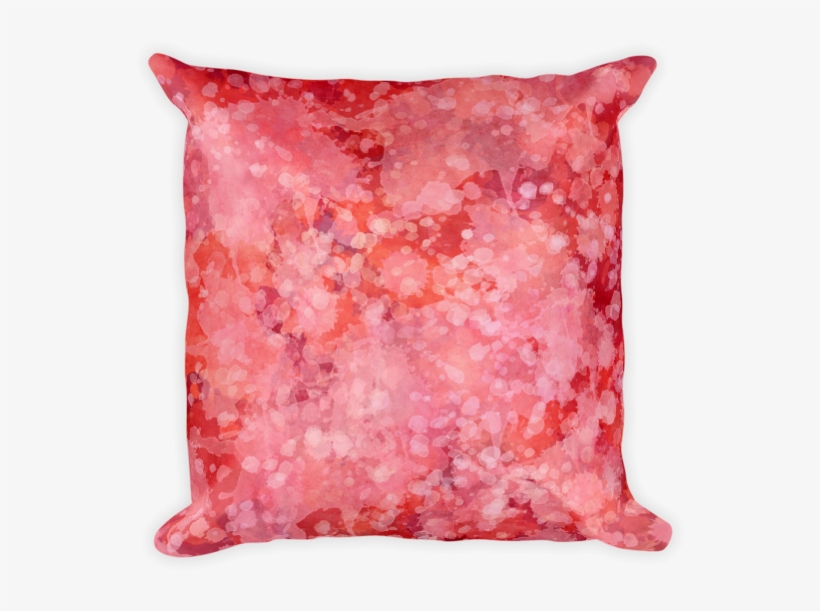 Square Pillow - Cushion, transparent png #812137