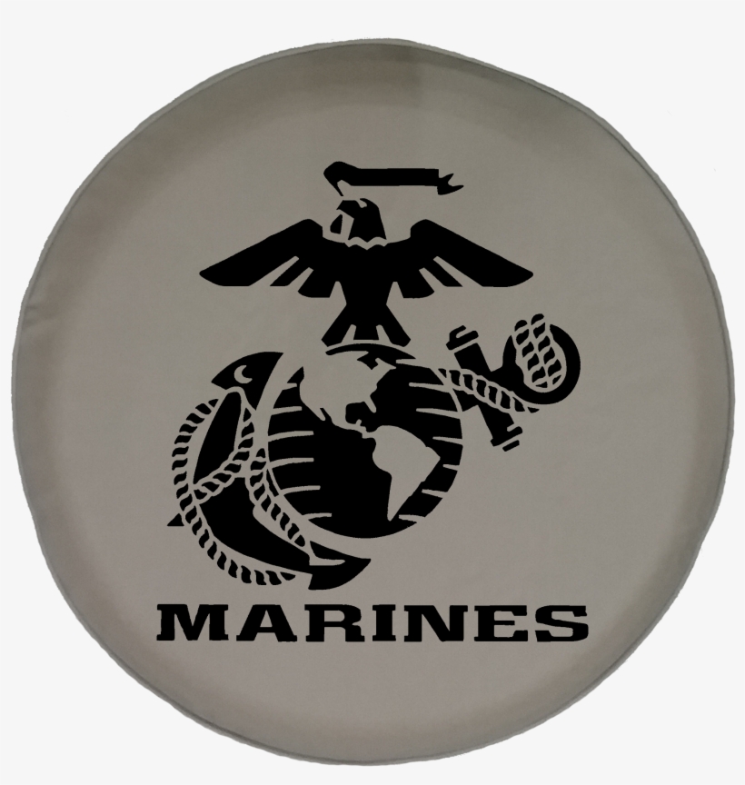 Us Marines Eagle Globe Anchor Crest Usmc Semper Fi - Marine Corps Logo Svg, transparent png #812139