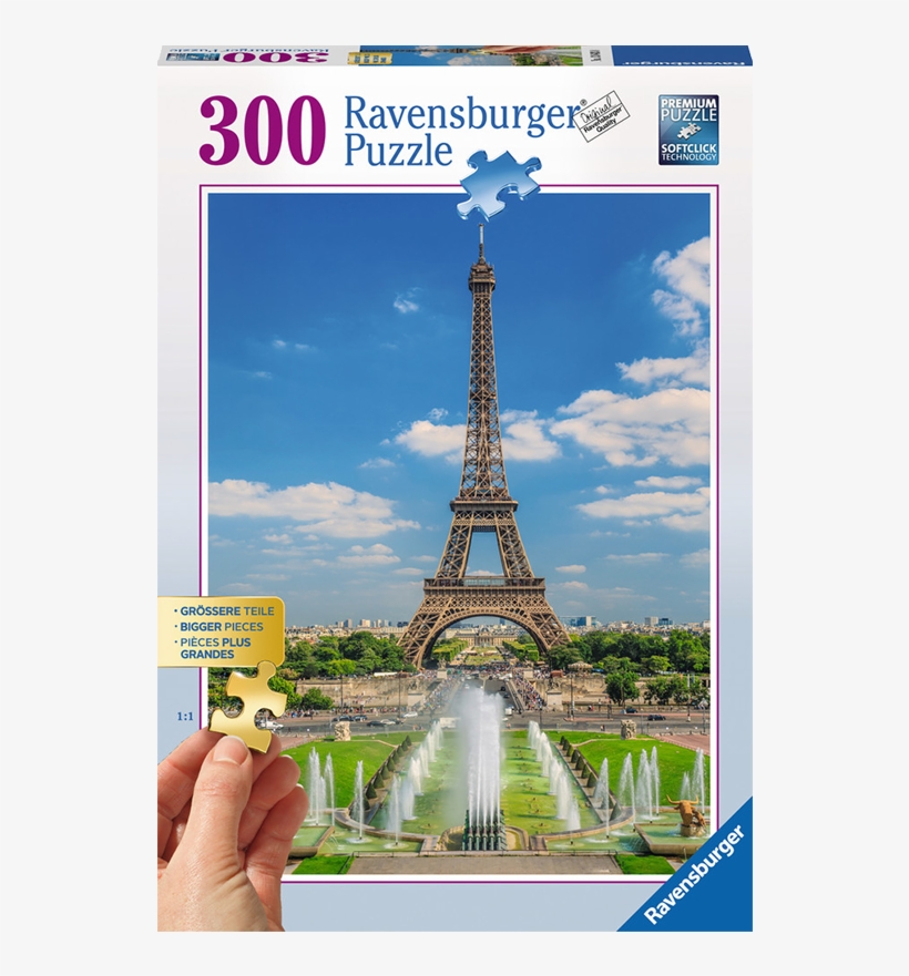 Características - Blick Auf Den Eiffelturm (puzzle), transparent png #812410
